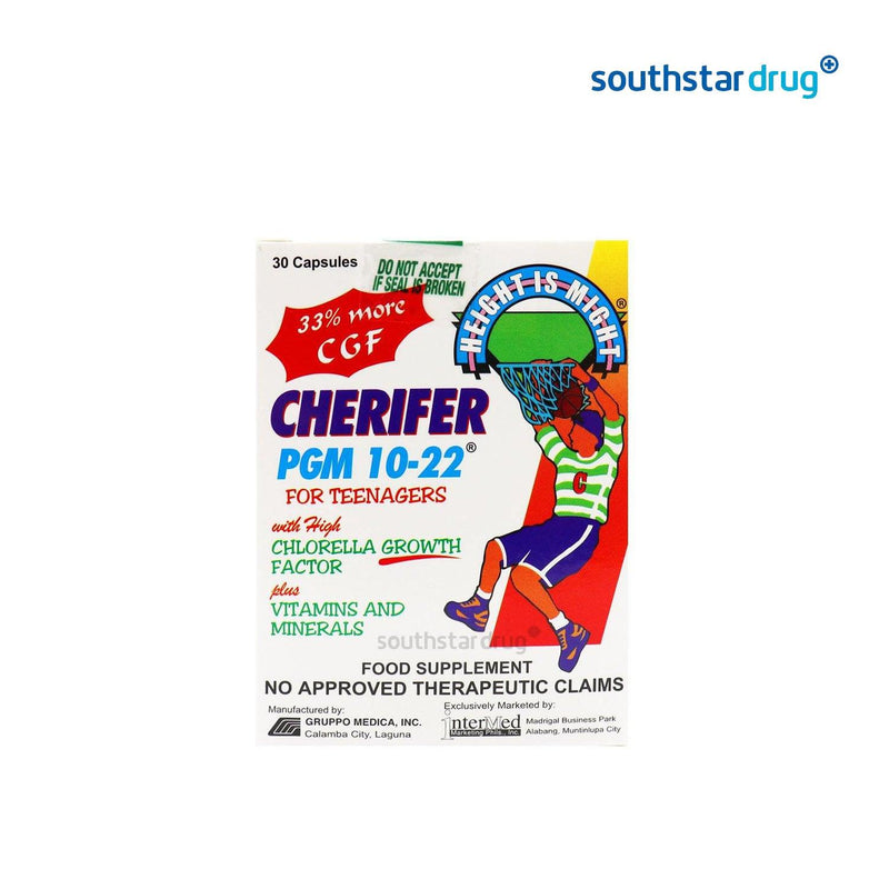 Cherifer PGM 10-22 with CGF Capsule - 30s - Southstar Drug