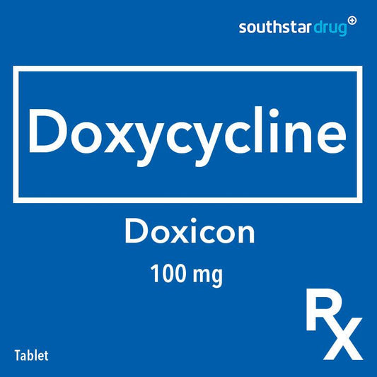 Rx: Doxicon 100mg Tabllet - Southstar Drug