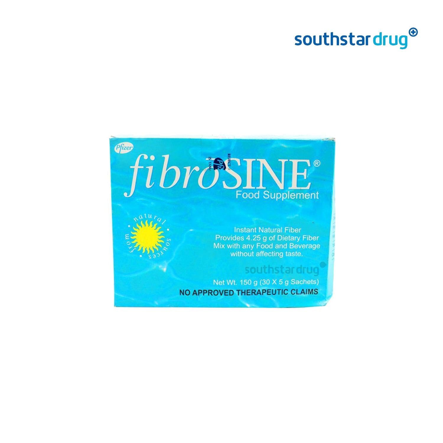 Fibrosine 5g Powder - 30s - Southstar Drug