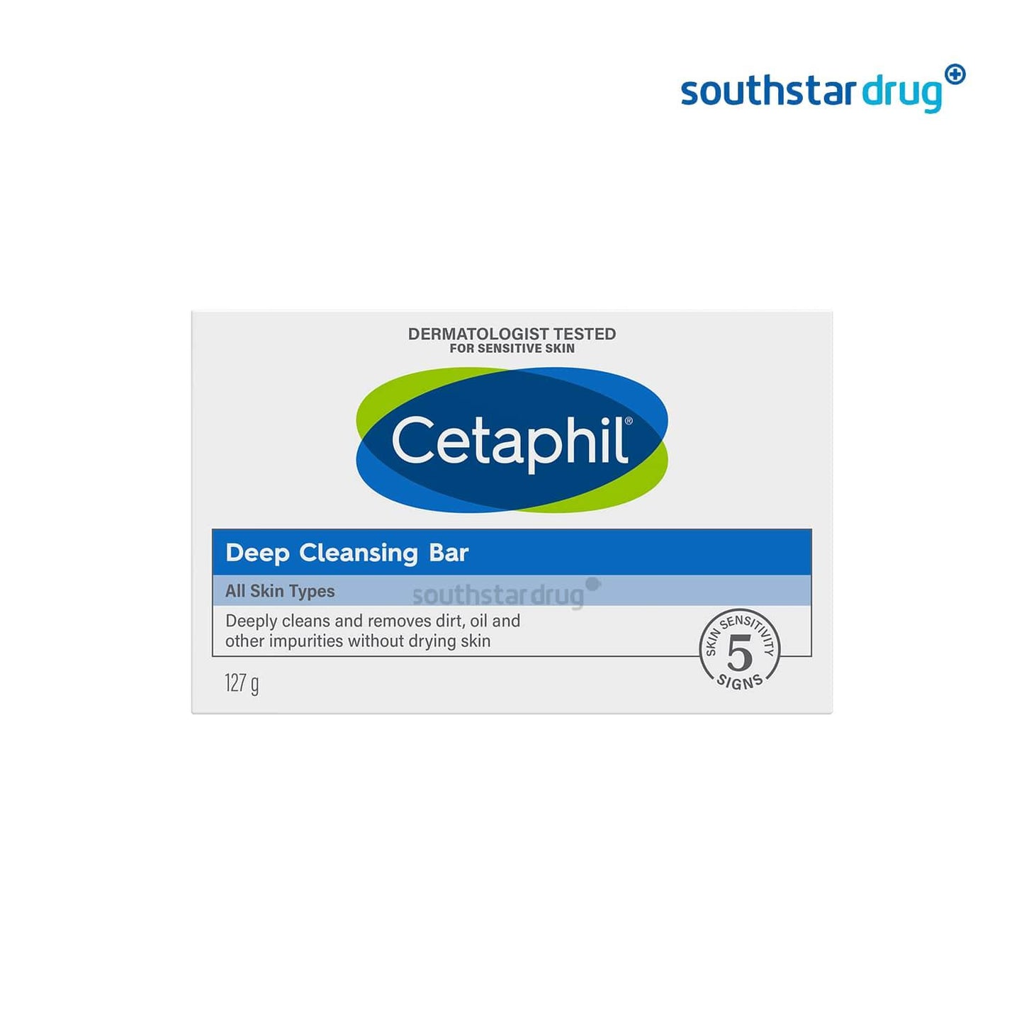 Cetaphil Deep Cleansing Bar Soap 127g - Southstar Drug