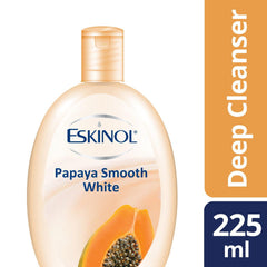 Eskinol Deep Cleanser Papaya Smooth White 225 ml - Southstar Drug