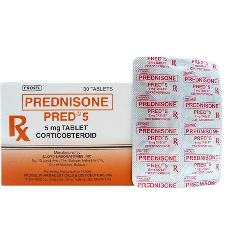 Buy Prednisolone 5mg Tabs