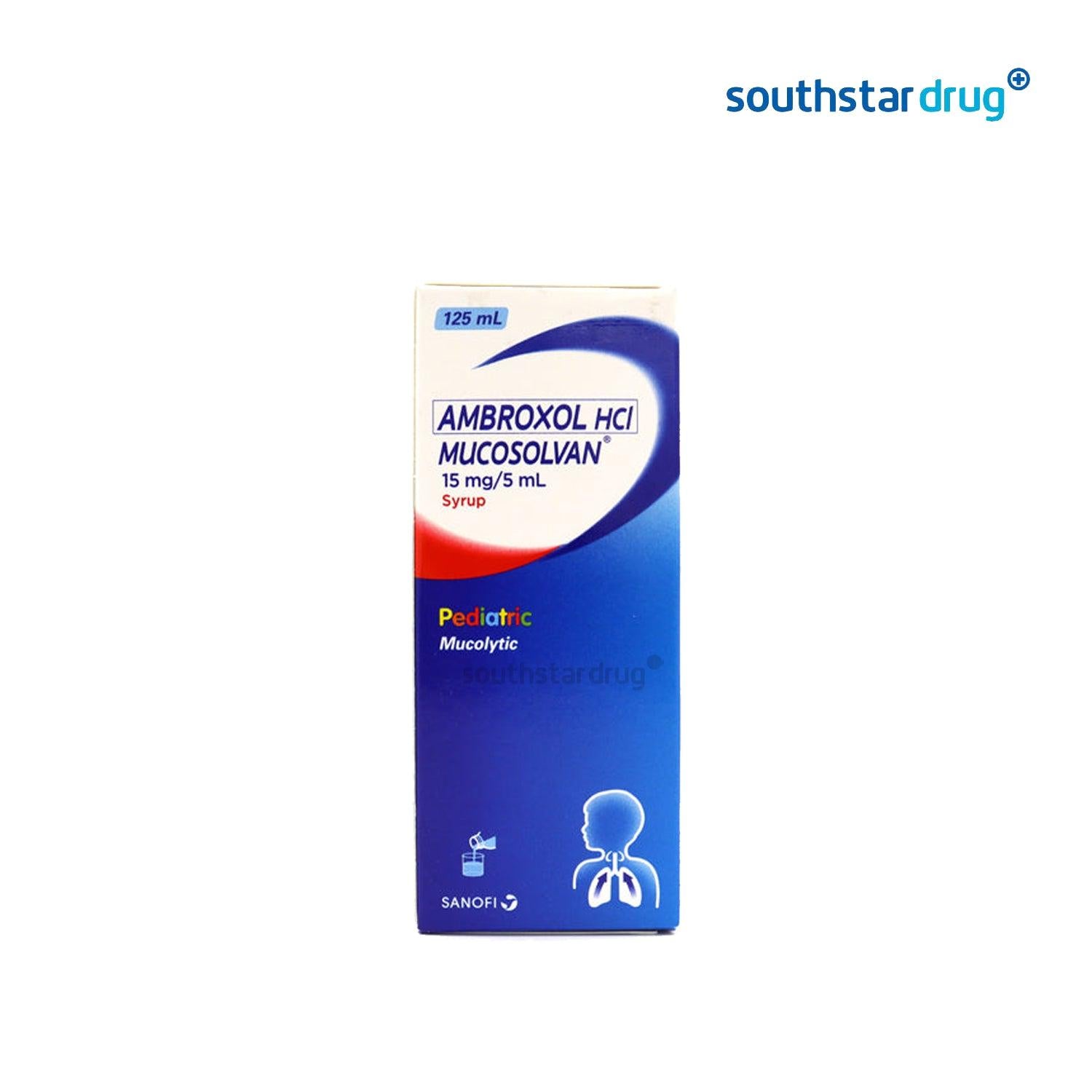 Mucosolvan Pediatric 15mg / 5ml 125ml Syrup - Southstar Drug