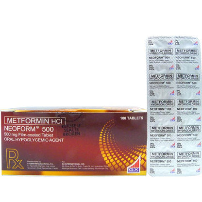 Rx: Neoform 500mg Tablet - Southstar Drug