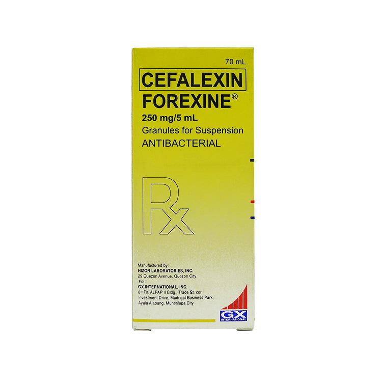 Rx: Forexine 250mg / 5ml 70ml Suspension - Southstar Drug