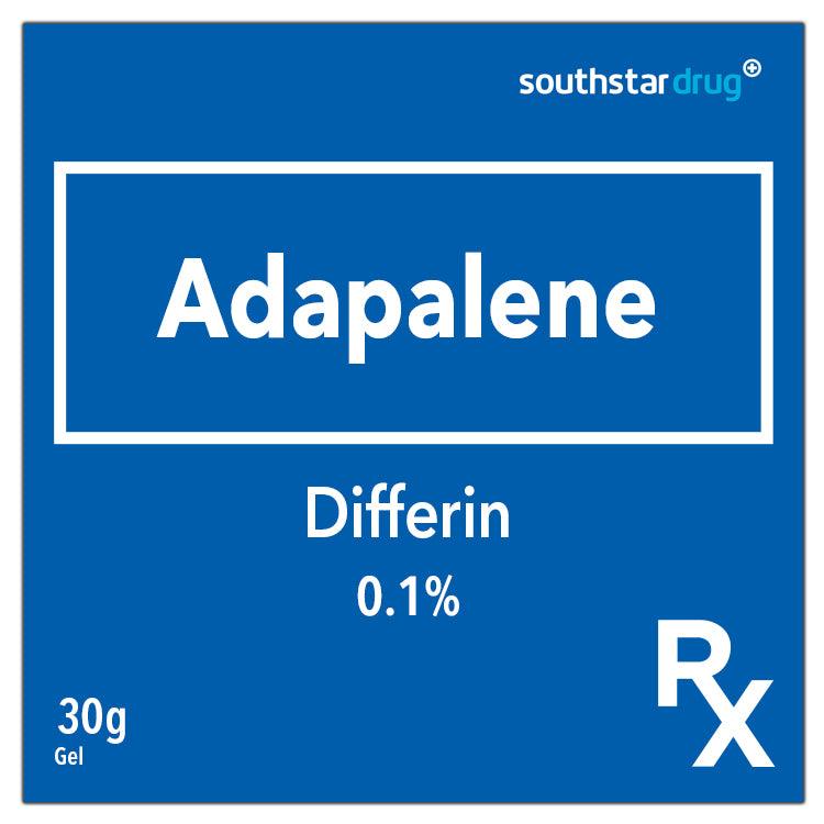 Rx: Differin 0.1% 30 g Gel - Southstar Drug