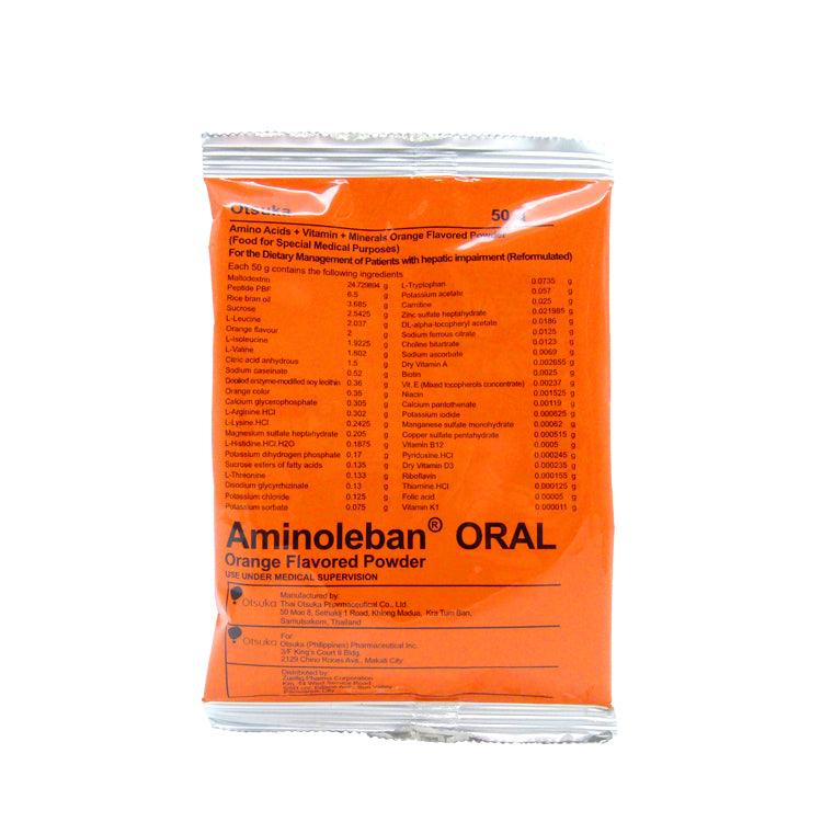 Rx: Aminoleban 50 g Oral Powder - Southstar Drug
