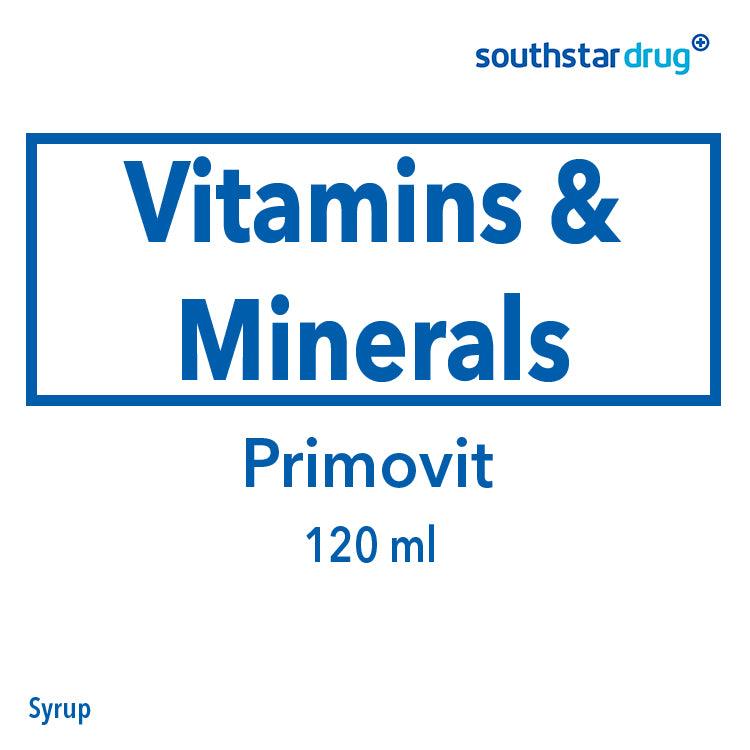 Primovit 120ml Syrup - Southstar Drug