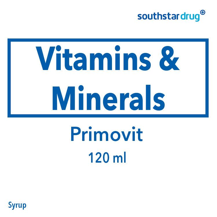 Primovit 120 ml Syrup - Southstar Drug