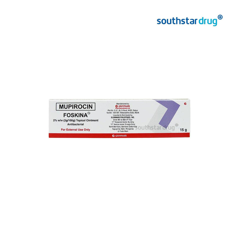 Foskina 2% Ointment 15g - Southstar Drug