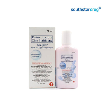 Scalpex Shampoo 60ml - Southstar Drug