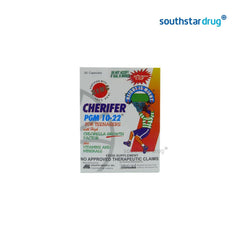Cherifer PGM 10-22 With Zinc Capsule - 30s - Southstar Drug