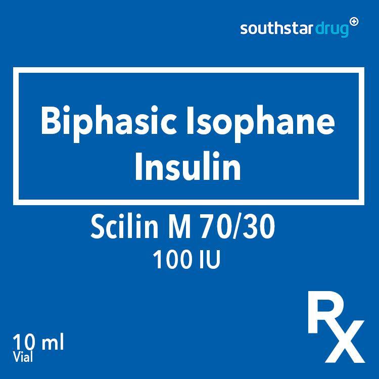 Rx: Scilin M 70/30 100 IU 10ml Vial - Southstar Drug