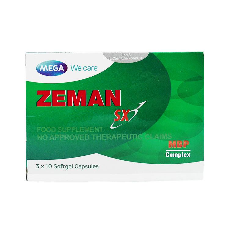 Zeman Sx Softgel - 30s - Southstar Drug