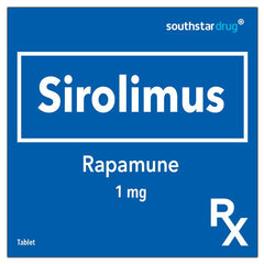 Rx: Rapamune 1mg Tablet - Southstar Drug