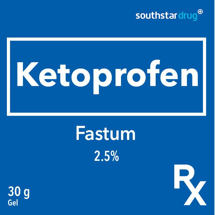 Rx: Fastum 2.5% 30 g Gel - Southstar Drug