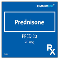 Rx: Pred 20 mg Tablet - Southstar Drug