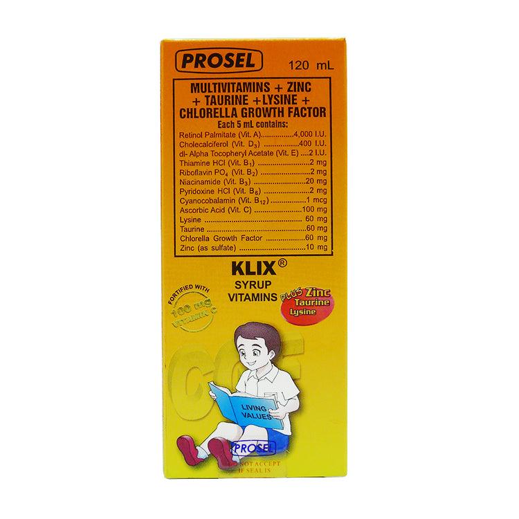 Klix 120ml Syrup - Southstar Drug