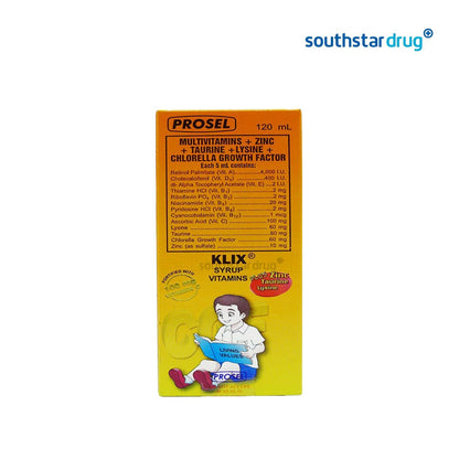 Klix 120ml Syrup - Southstar Drug