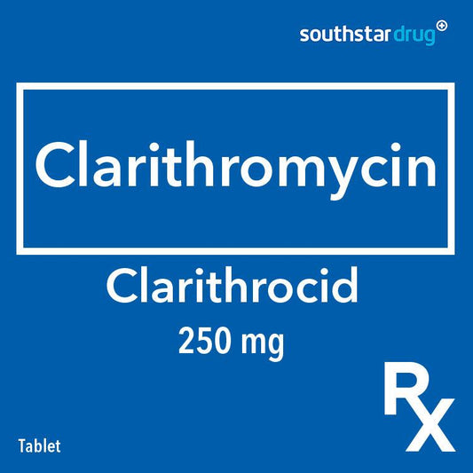 Rx: Clarithrocid 250mg Tablet - Southstar Drug