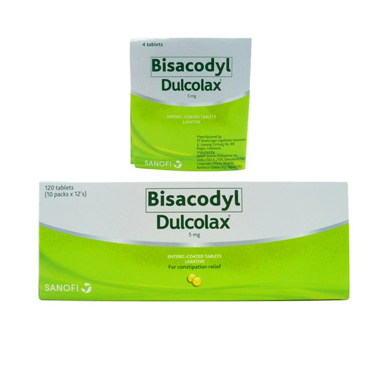 Dulcolax 5mg Suki - Sulit Pack Tablet - 12s - Southstar Drug