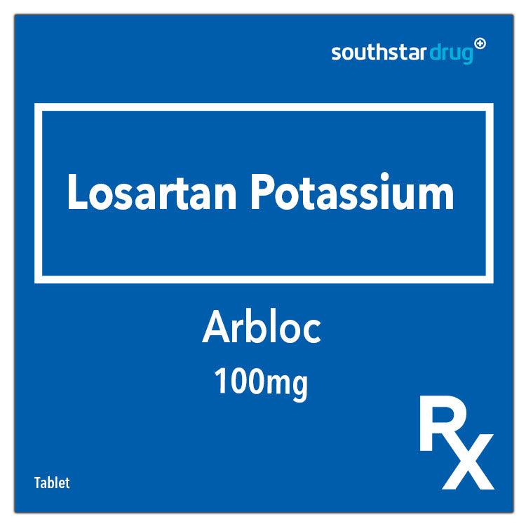 Rx: Arbloc 100mg Tablet - Southstar Drug