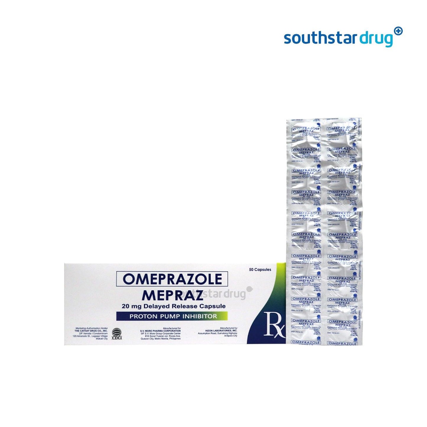 Rx: Mepraz 20mg Capsule - Southstar Drug