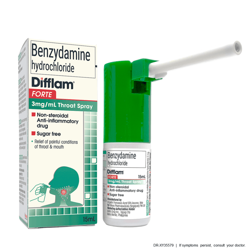 Difflam Forte 3mg/ml 15ml Throat Spray - Southstar Drug