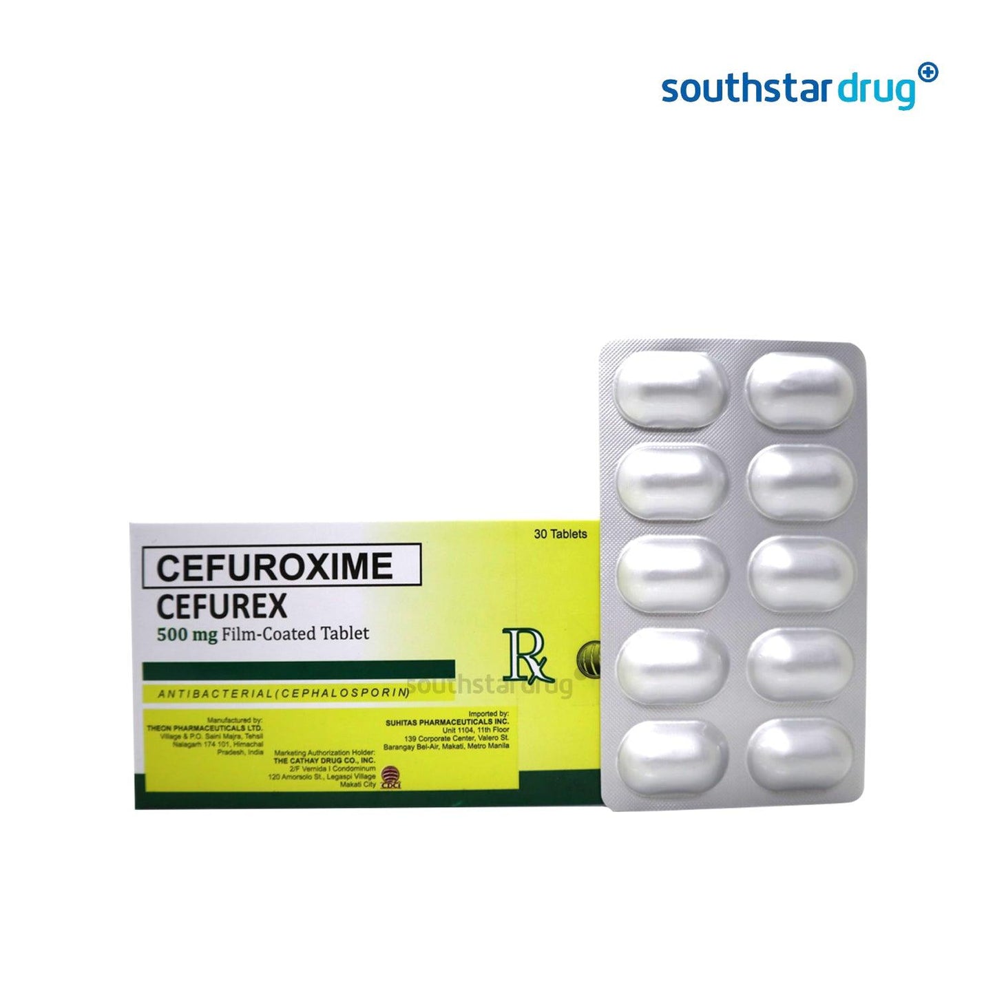 Rx: Cefurex 500mg Tablet - Southstar Drug