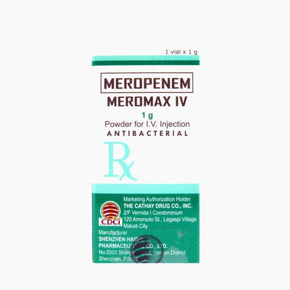 Rx: Meromax 1g Vial - Southstar Drug