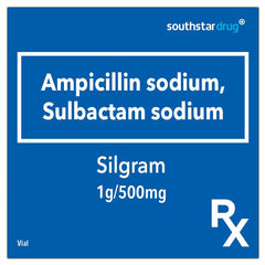 Rx: Silgram 1g / 500mg (I.M. / I.V.) Vial - Southstar Drug