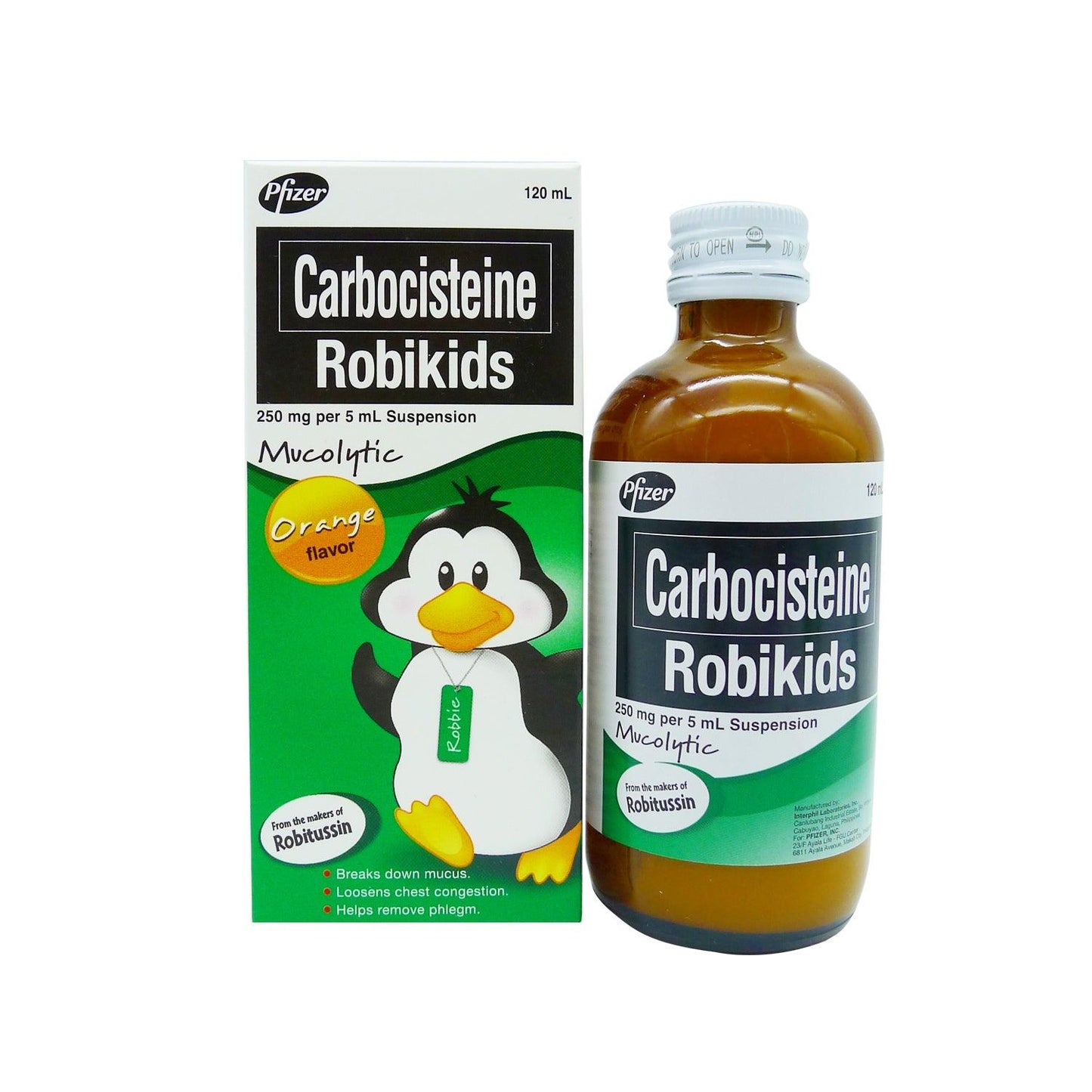 Robikids 250mg / 5ml 120ml Suspension - Southstar Drug