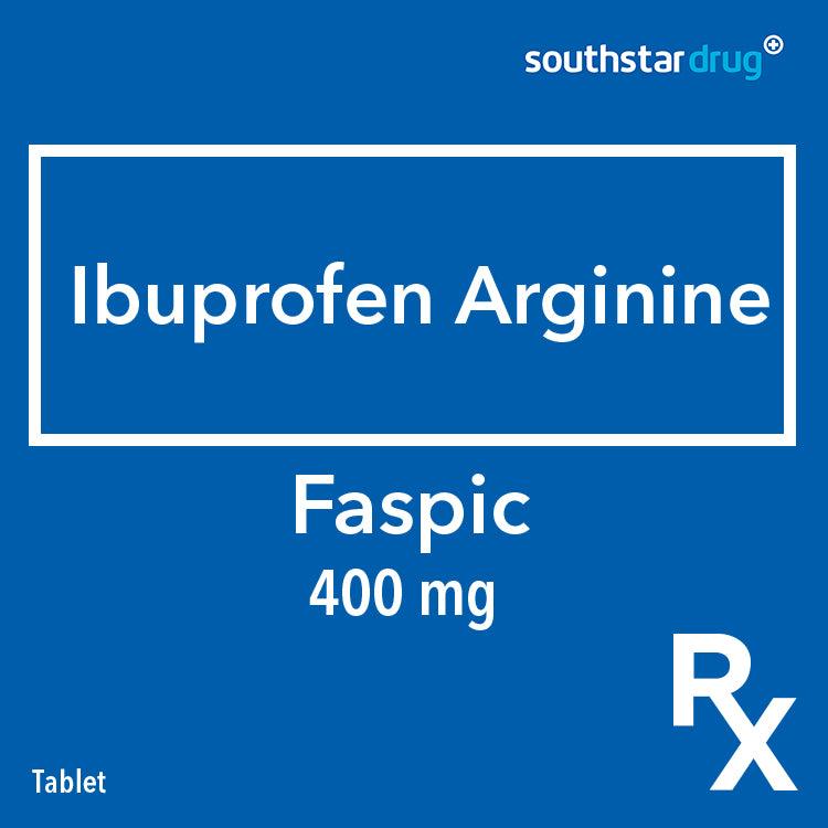 Rx: Faspic 400mg Tablet - Southstar Drug