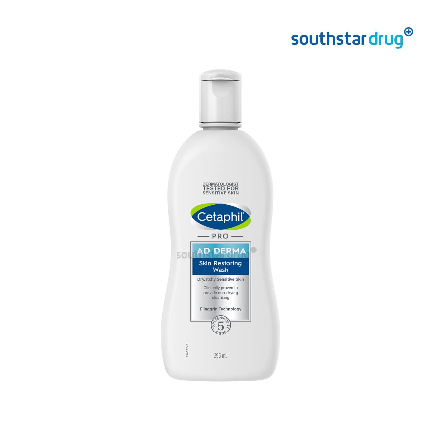 Cetaphil Pro AD Derma Skin Restoring Wash 295ml - Southstar Drug