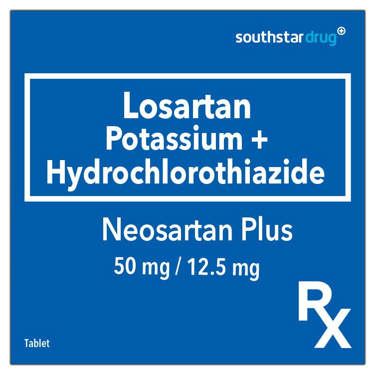 Rx: Neosartan Plus 50mg / 12.5mg Tablet - Southstar Drug