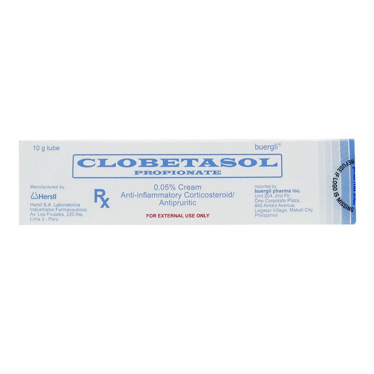 Rx: Clobetasol 0.05% Cream 10g