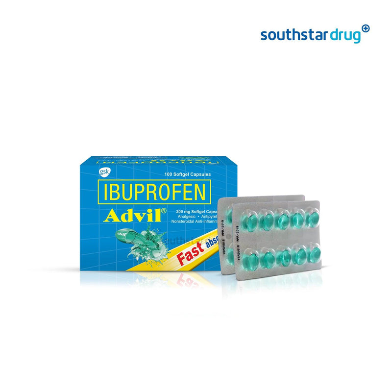 Advil Liquigel Softgel Capsule - 20s - Southstar Drug
