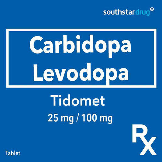 Rx: Tidomet 25 mg / 100 mg Tablet - Southstar Drug