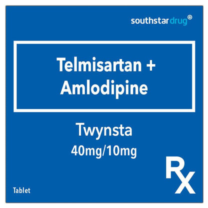 Rx: Twynsta 40mg / 10mg Tablet - Southstar Drug