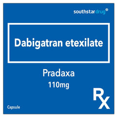 Rx: Pradaxa 110mg Capsule - Southstar Drug