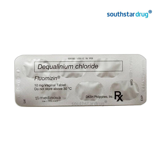 Rx: Fluomizin 10mg Tablet - Southstar Drug