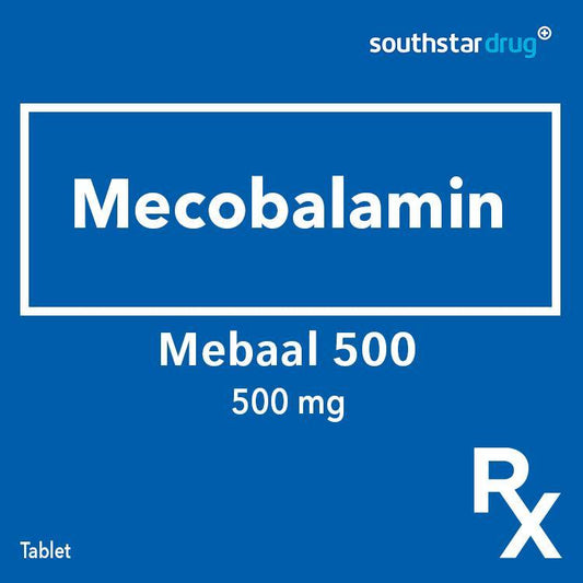 Rx: Mebaal 500 500mg Tablet - Southstar Drug