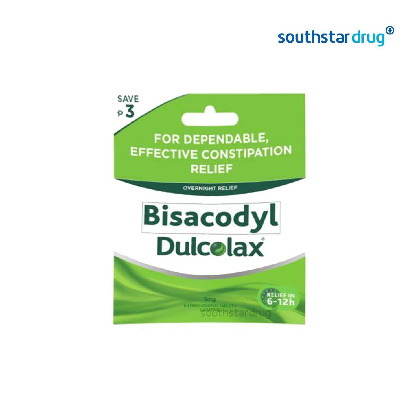 Dulcolax Save ₱3 5mg 4 X 1 Tablet - Southstar Drug