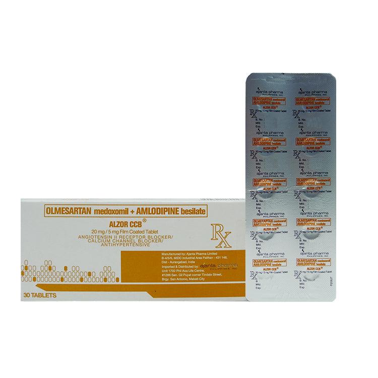Rx: Alzor CCB 20mg / 5mg Tablet - Southstar Drug