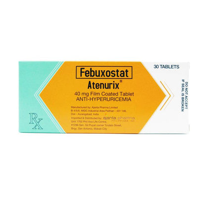 Rx: Atenurix 40mg Tablet - Southstar Drug