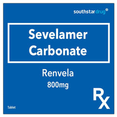 Rx: Renvela 800mg Tablet - Southstar Drug
