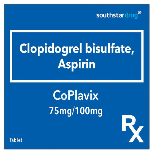 Rx: CoPlavix 75mg / 100mg Tablet - Southstar Drug