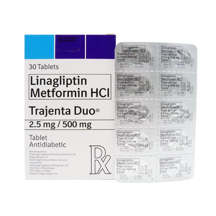 Rx: Trajenta Duo 2.5mg / 500mg Tablet - Southstar Drug