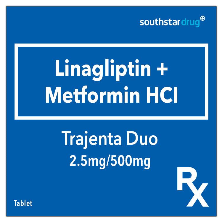 Rx: Trajenta Duo 2.5mg / 500mg Tablet - Southstar Drug