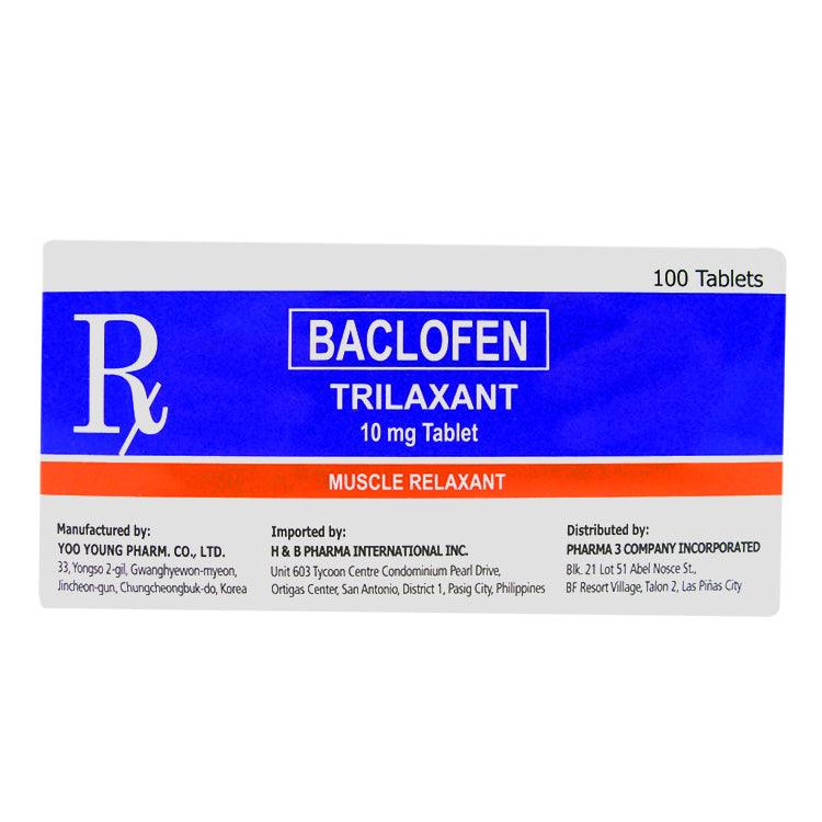 Rx: Trilaxant 10mg Tablet - Southstar Drug